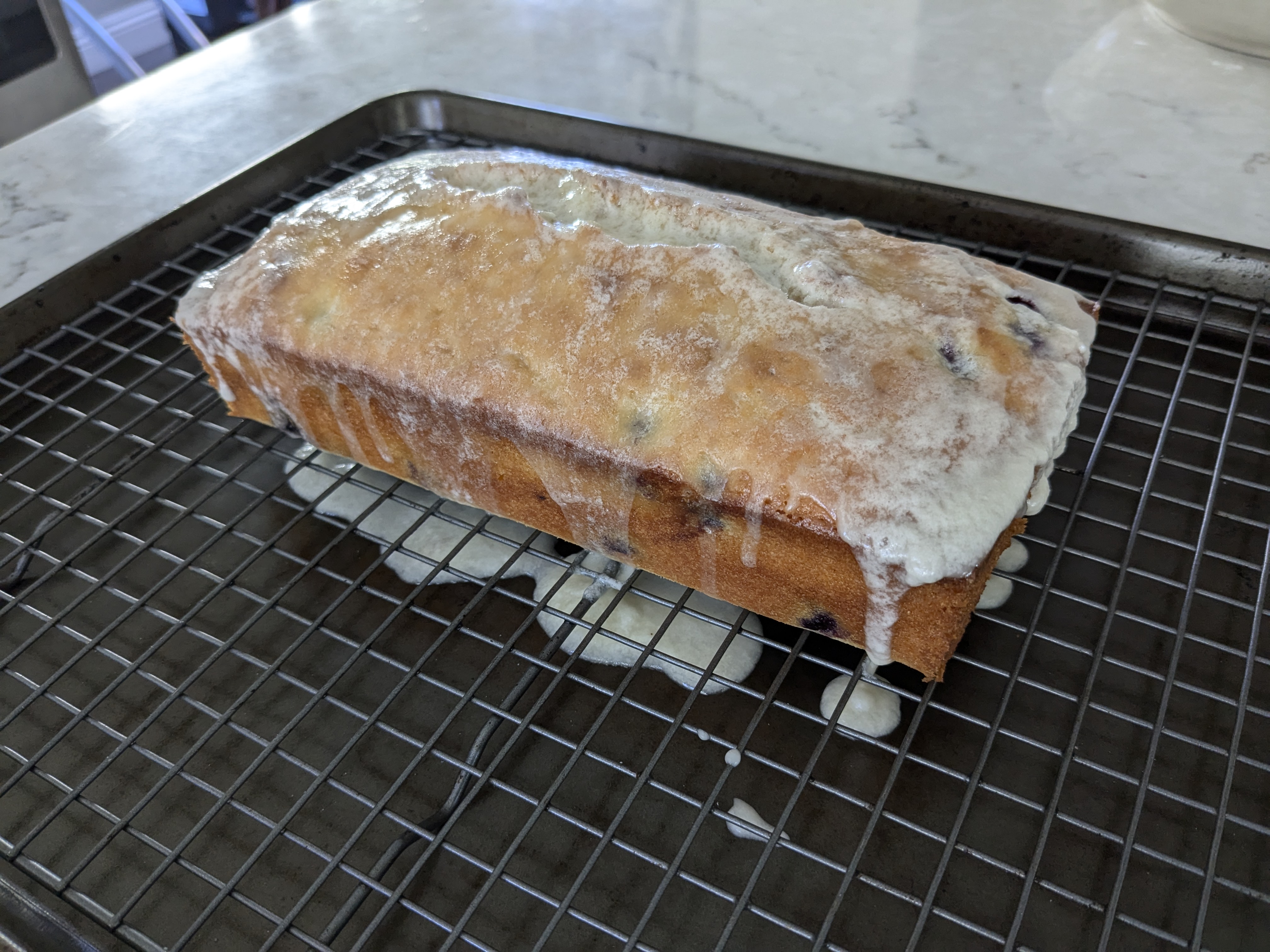 Another Lemon Blueberry Bread